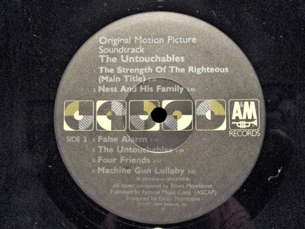 Ennio Morricone -The Untouchables (Original Motion Picture Soundtrack)