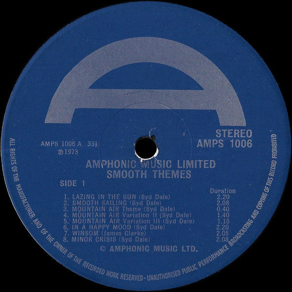 Syd Dale / James Clarke / Jim Lawless -Smooth Themes - Swinging Percussion