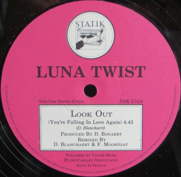 Luna Twist -Look Out (You're Falling In Love Again)