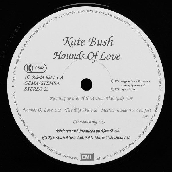 Kate Bush -Hounds Of Love