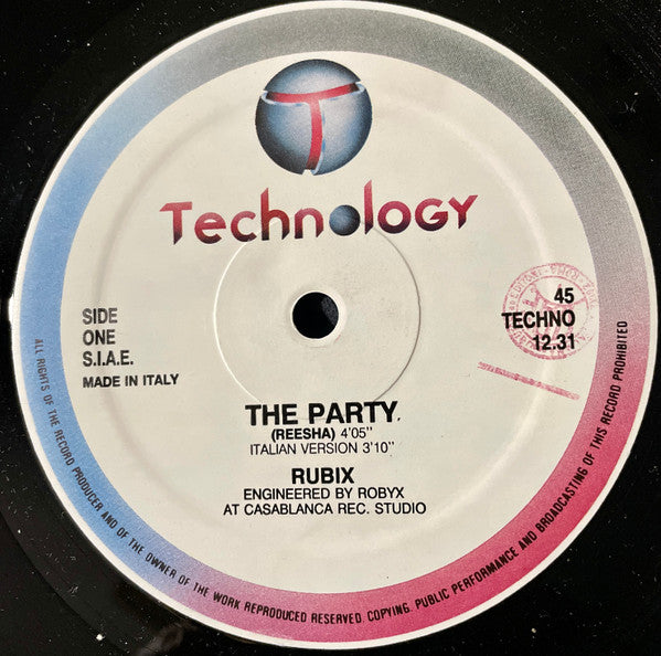 Rubix -The Party