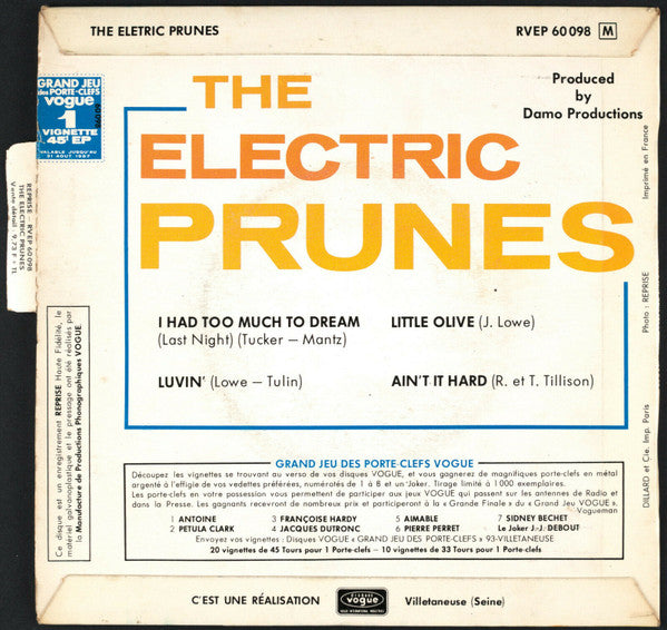 The Electric Prunes -I Had Too Much To Dream
