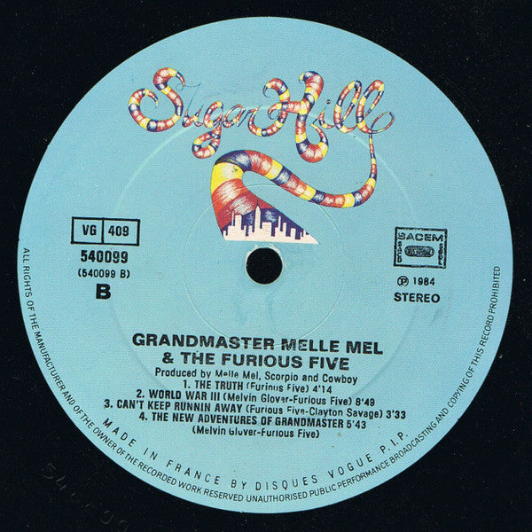 Grandmaster Melle Mel & The Furious Five -Grandmaster Melle Mel & The Furious Five