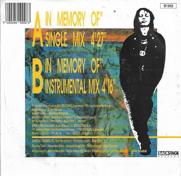 L.A. Work -In Memory Of