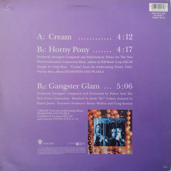 Prince And The New Power Generation -Cream