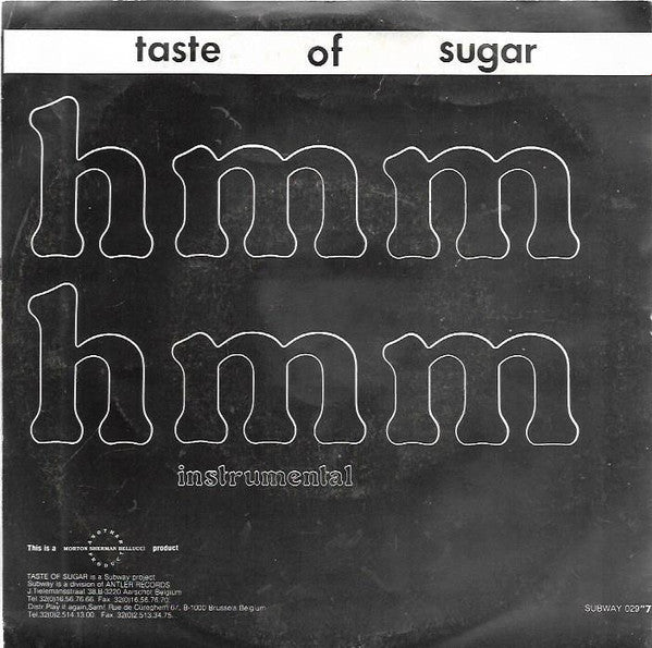 Taste Of Sugar -Hmm Hmm