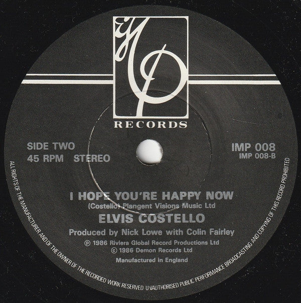 Elvis Costello And The Attractions* -I Want You