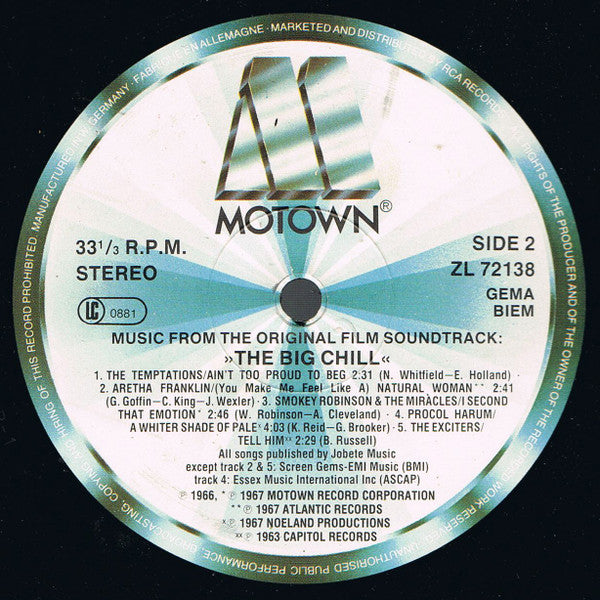 Various -The Big Chill (Original Motion Picture Soundtrack)