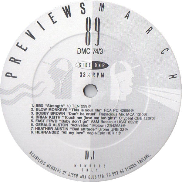 Various -March 89 Previews