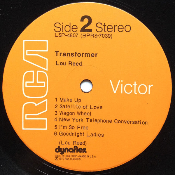 Lou Reed -Transformer