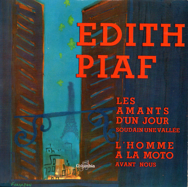 Edith Piaf -Les Amants D'un Jour