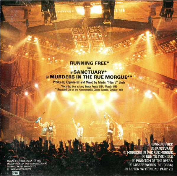 Iron Maiden -Running Free · Run To The Hills