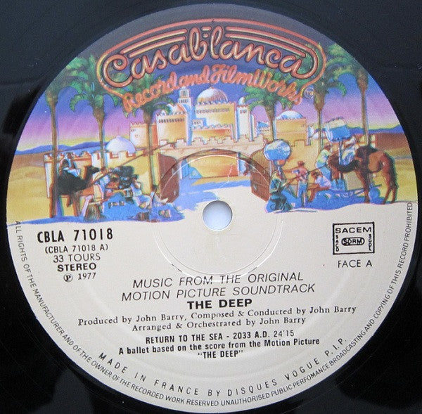 John Barry -The Deep (Music From The Original Motion Picture Soundtrack)