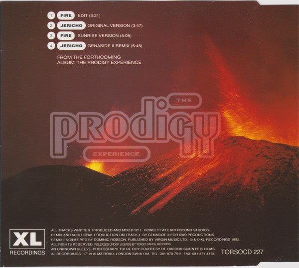 The Prodigy - Fire / Jericho (Strangely Limited Edition)