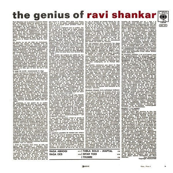 Ravi Shankar - The Genius Of Ravi Shankar