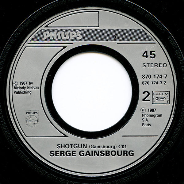 Serge Gainsbourg -Aux Enfants De La Chance