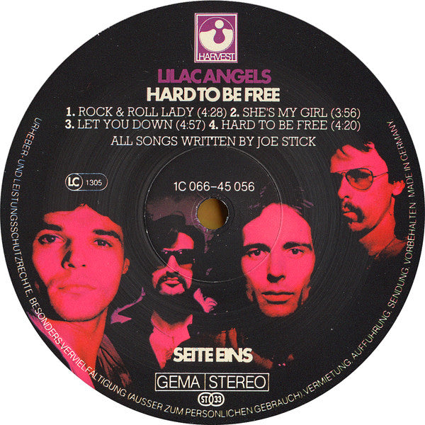 Lilac Angels -Hard To Be Free