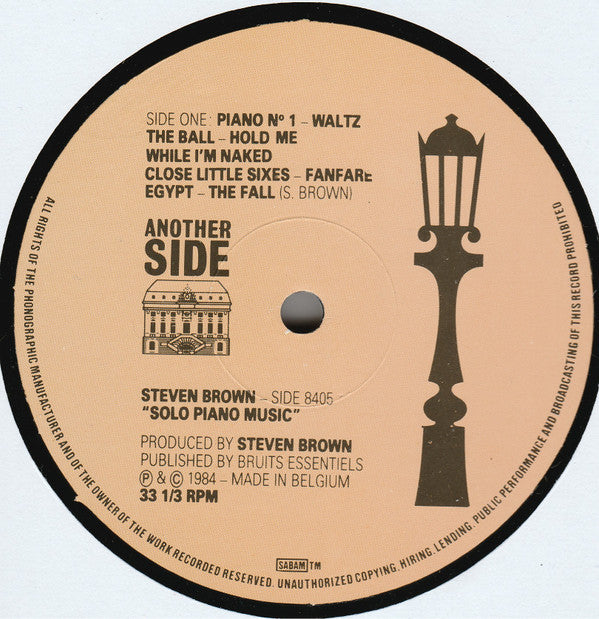 Steven Brown - Music For Solo Piano