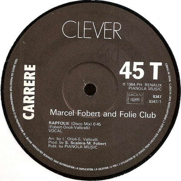 Marcel Fobert & Folie Club -Rapfolie