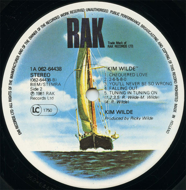 Kim Wilde -Kim Wilde