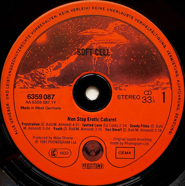 Soft Cell -Non-Stop Erotic Cabaret