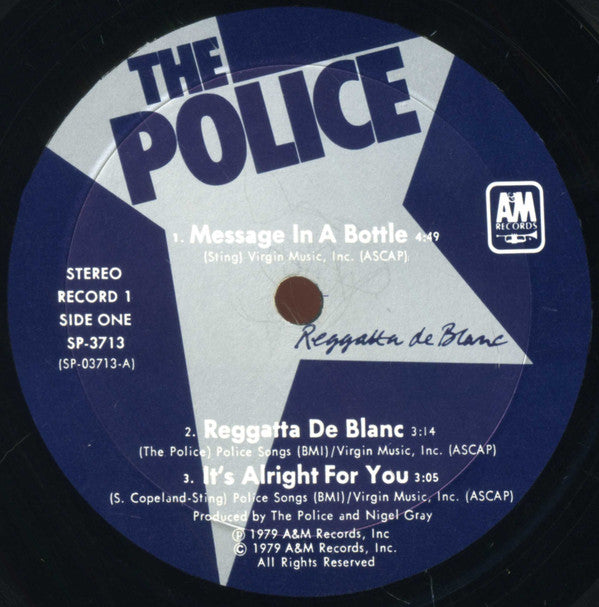 The Police -Reggatta De Blanc