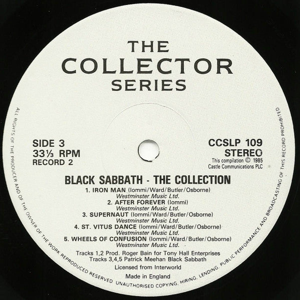 Black Sabbath -The Collection