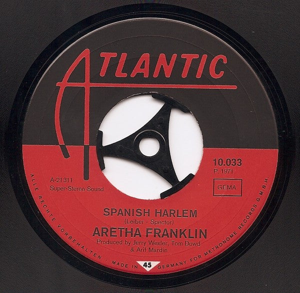 Aretha Franklin -Spanish Harlem / Lean On Me