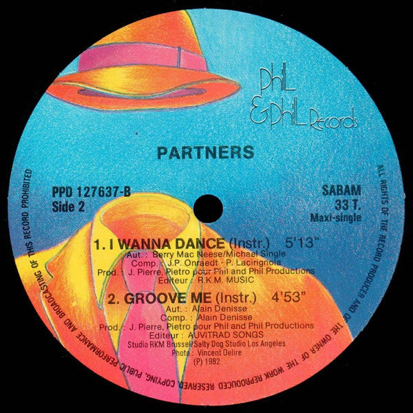 Partners (4) -I Wanna Dance / Groove Me