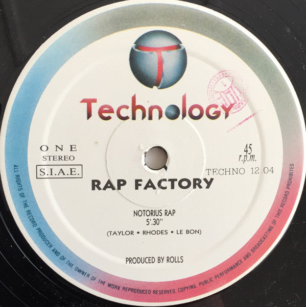 Rap Factory -Notorious Rap