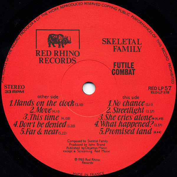 Skeletal Family - Futile Combat