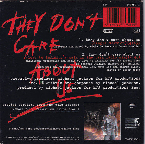 Michael Jackson - They Don't Care About Us