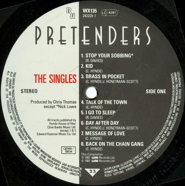 Pretenders* -The Singles