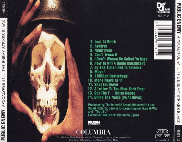 Public Enemy - Apocalypse 91... The Enemy Strikes Black