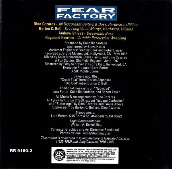 Fear Factory -Soul Of A New Machine
