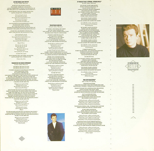 Rick Astley -Whenever You Need Somebody