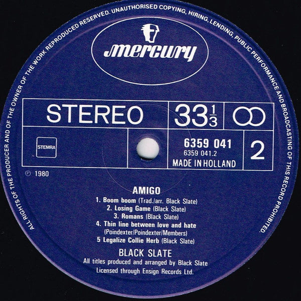 Black Slate -Amigo