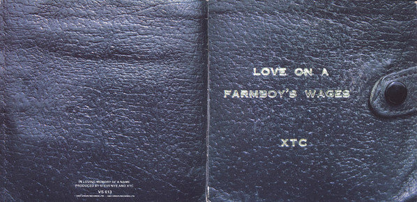 XTC -Love On A Farmboy's Wages