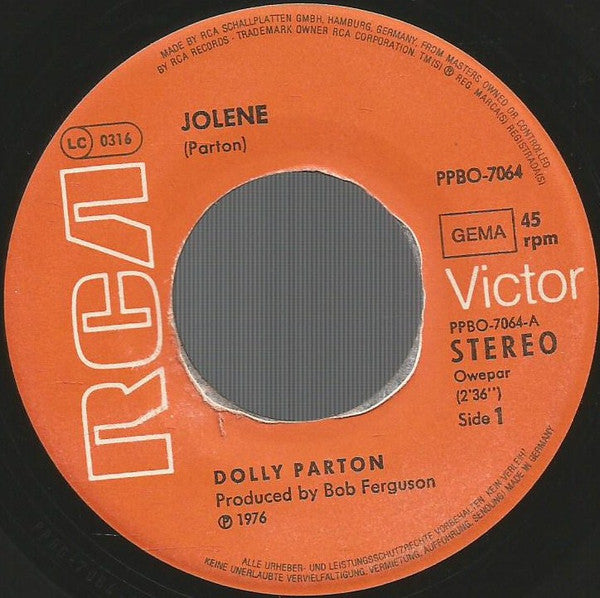 Dolly Parton -Jolene