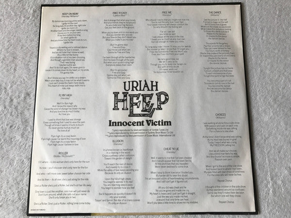 Uriah Heep -Innocent Victim