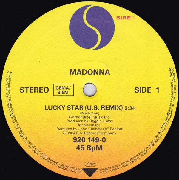 Madonna -Lucky Star