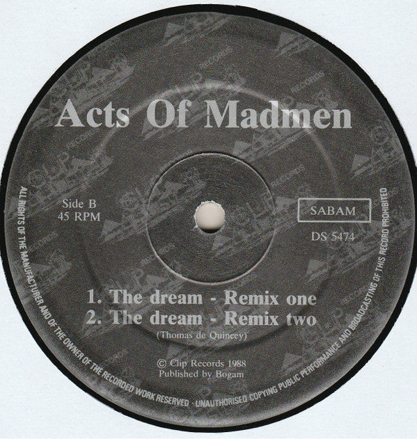 Acts Of Madmen -What's The Matter / The Dream Remix