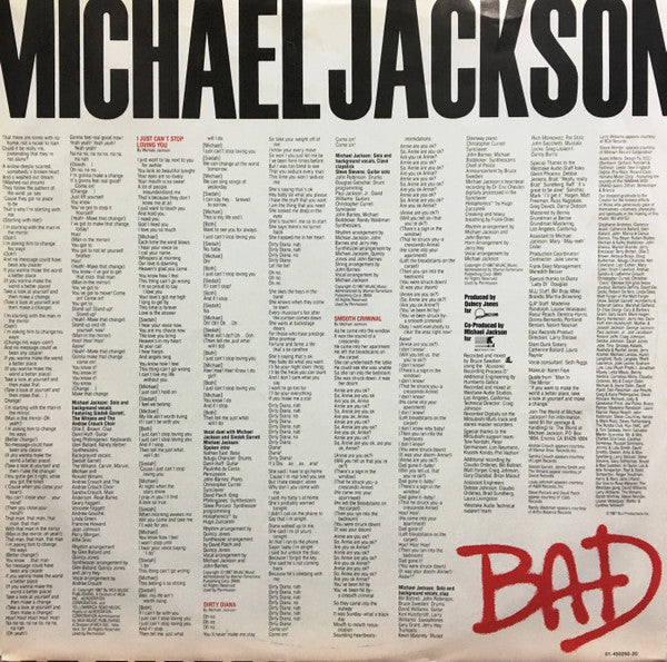 Michael Jackson - Bad