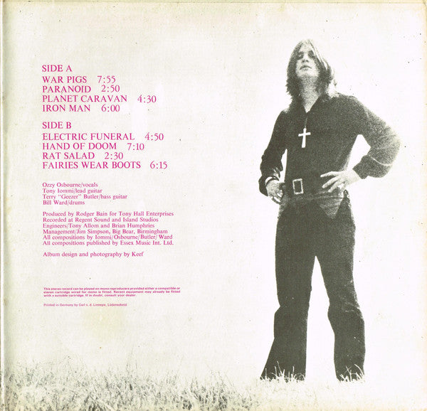 Black Sabbath -Paranoid