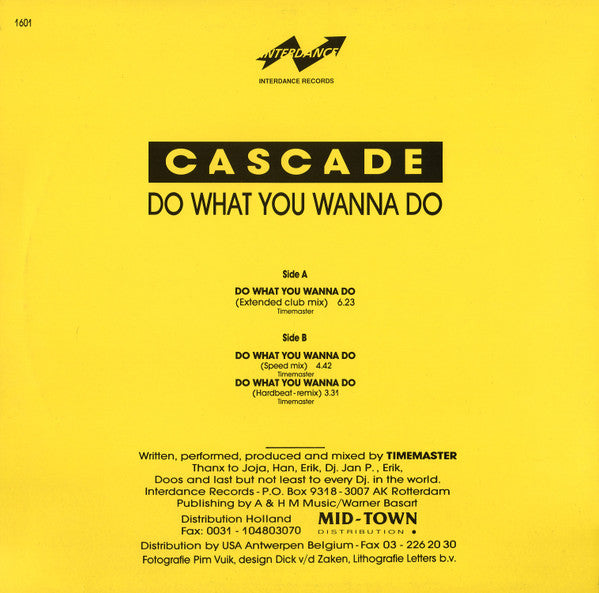 Cascade (5) -Do What You Wanna Do
