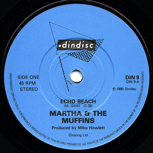 Martha And The Muffins -Echo Beach