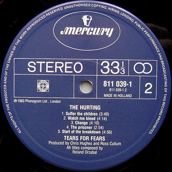 Tears For Fears -The Hurting