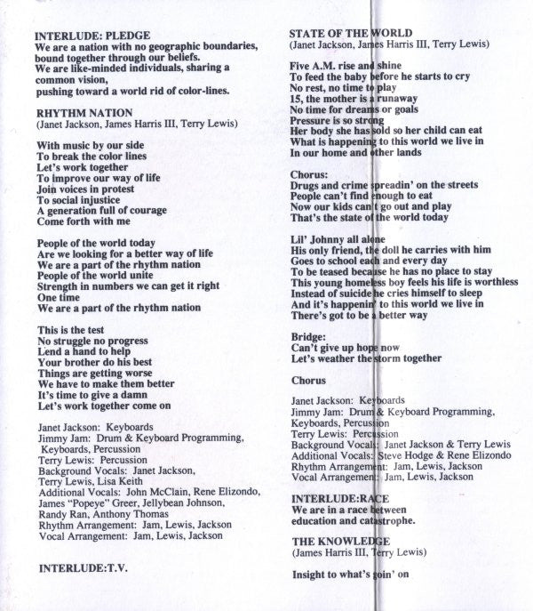 Janet Jackson - Rhythm Nation 1814