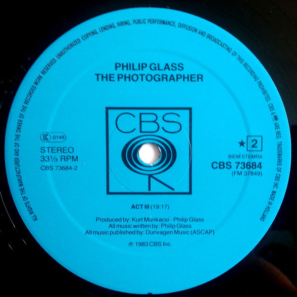 Philip Glass - The Photographer