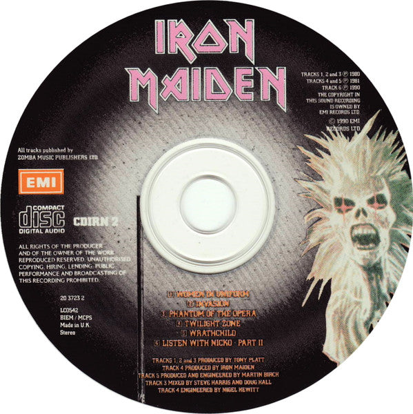 Iron Maiden -Women In Uniform · Twilight Zone